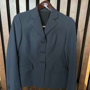 Hunter/jumper Grey plaid hunt coat   size OR